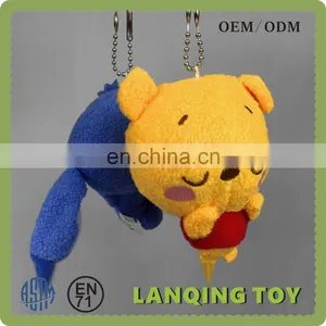 New Product Custom Animal- Shaped Plush Keychain thumbnail-1