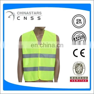 Safety Vest With 2 Horizontal Reflective Tape thumbnail-1
