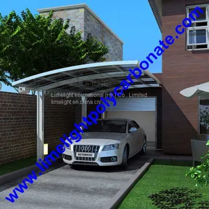 Aluminium Patio Shed, Garage Carport, Polycarbonate Carport, Aluminium Carport, PC Carport, DIY Carport, Metal Carport thumbnail-5