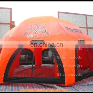 Giant Inflatable Tent, Inflatable Orange Dome Tent, Inflatable Igloo Tent for Sport Event thumbnail-2