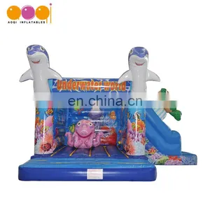 Cheap Toddler Trampoline Undersea Inflatable Air Bouncers for Sale thumbnail-1