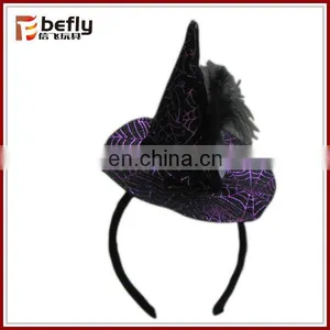 Hot Sale Witch Hat Halloween Hair Decoration thumbnail-1