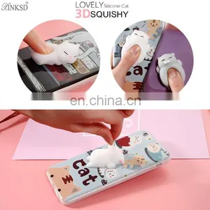 China Suppliers Cheap 3D Squishy Cat Q Bounce Aliotterbox Phone Case/cell Phone Cases thumbnail-2