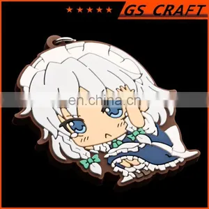 Best Selling Rubber Key Chain Custom Soft Pvc Cartoon Keychain thumbnail-5