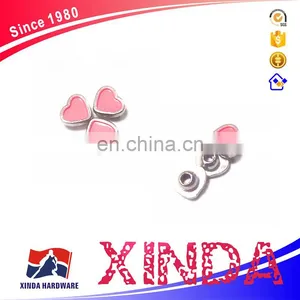 Heart Shape Metal Rivets, Metal Rivets for Garments thumbnail-1