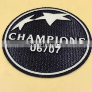 Iron-on Cute People Cartoon Embroidery 3d Flock Soccer Patch thumbnail-5