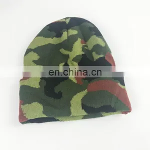 Hot Sale Fashion 100 Acylic Wholesale Beanies Hats With Custom Embroidery thumbnail-5