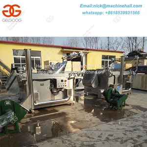 Automatic Gas Frying Equipment for Chicken|Banana Chips Machine|Fried Potato Chips Machine for Sale thumbnail-3