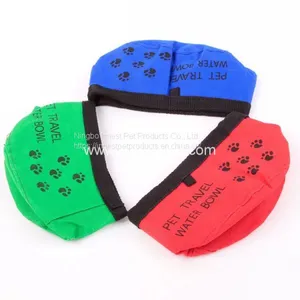 Waterproof Animals Bowl Foldable Nylon Dog Food Bowl thumbnail-2