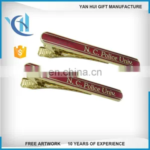 Custom Logo Silver Tie Clips thumbnail-4