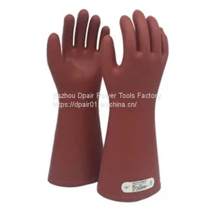 Insulating Gloves 25KV -20kv Power Low Price thumbnail-5