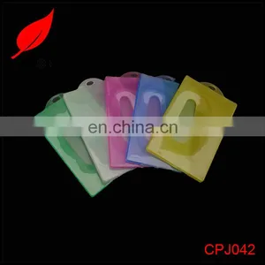 Factory Supply Custom Colorful Rigid Strong ID Card Holder for School thumbnail-1