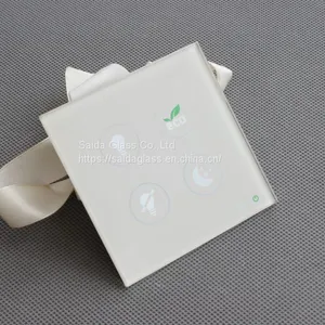 Decorative Glass Switch Plates for Touch Screen Dimmer Light Switch Panel thumbnail-1