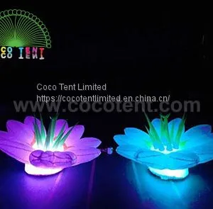Inflatable Lighting Flower Lily RGB Color Lights for Party Stage Events Decor thumbnail-1