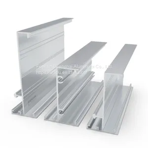 Alloy Extruded Aluminum Profile for Window and Door Aluminum Guide Rail thumbnail-2