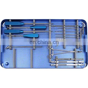 Basic Orthopedic Surgical Instruments Stainless Steel Pelvic Reconstruction Plate Instrument Set for Facture Medical Surgery thumbnail-1