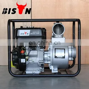 BISON CHINA 7.5 HP 4inch Gasoline Water Pump For Irrigation WP40 Water Pumping Machine thumbnail-1