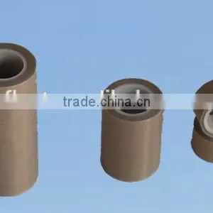 Ptfe Coated Surface Treatment and Woven Weave Type High Temperature Single-sided Ptfe Tape China Supplier Sold With Jumbo Roll thumbnail-1