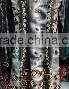 C031 Fashion Embroid Muslim Abaya thumbnail-1