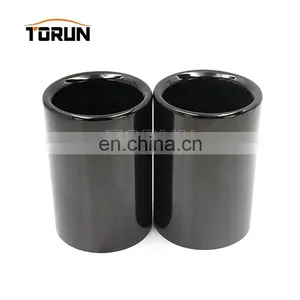 Black Performance m Style Exhaust Muffler for Bmw F10 F18 535 thumbnail-2