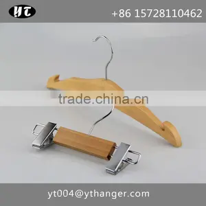 Natural Children Wooden Hanger and Pants Hanger for Kids thumbnail-1