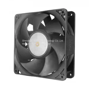 Powerful 4 Pin 6 Pin Fan 140mm 14038 DC 12V 7500RPM 290CFM For E9+ E10 Bitcoin Miner Cooling Fan Replace PFM1412DE thumbnail-4