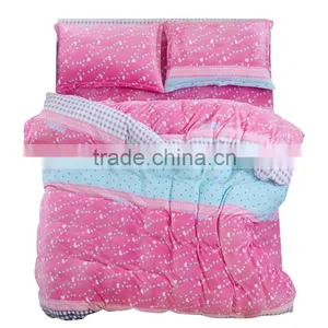 Wholesale Price Fashion Pink Children Bedding Sets Queen Flannel Winter Bedding Sets thumbnail-4