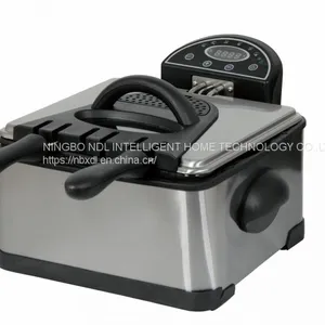 New Design 4L Electric Deep Fat Fryer L-DF401 Electric Deep Fryer With LED Display Control thumbnail-1