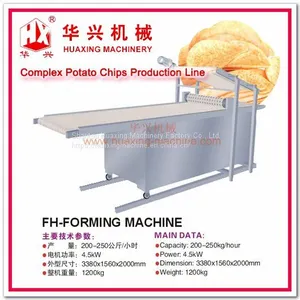 Potato Chips Making Equipment Industry Potato Chips Line Pringles Machine thumbnail-3