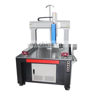 Factory Outlet Plastic Metal PVC Logo Printing Fiber Marker Flying Laser Engraving Machine thumbnail-5
