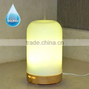 Decorative Glass Aroma Essential Oil Diffuser and Ultrasonic Cool Mist Humidifier AN-0438-1 thumbnail-2