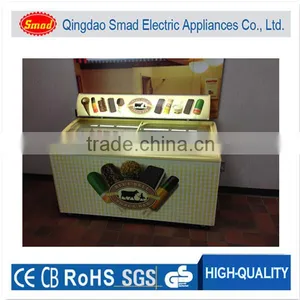 CKD Solid Door Chest Freezer Portable Chest Freezer AC Freezer thumbnail-2