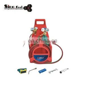 Equipamiento de soldadura. Soplete portátil de soldadura y corte de oxígeno y acetileno, kit de depósito UW-1515A thumbnail-3