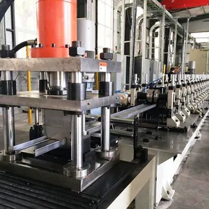 Perforated Stainless Steel Galvanized Cable Tray Cable Pallet Roll Forming Machine thumbnail-2