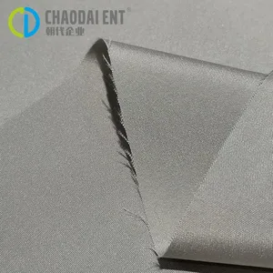 Grayish Green Dyed Woven Ocean Cycle 68gsm 290T 100%OCEAN RPET Recycled Polyester Pongee Fabric for Winter Cotton Down Jacket thumbnail-5