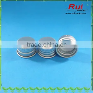 24mm,28mm Aluminum Screw Cap for Aluminum Bottle,aluminum Lid for Cosmetic Plastic Bottle thumbnail-1