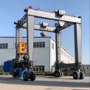 Maximum Mobility: Advanced Rubber-Tired Gantry Crane thumbnail-3