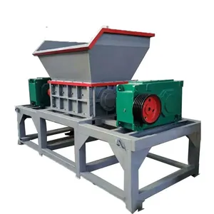 QuRan Plastic Barrel Crusher /Plastic Fruit Baskets Shredder /Plastic Film Grinder thumbnail-5