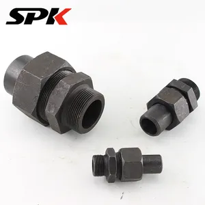 Carbon Steel Hydraulic Tube Fitting, Welded End Straight Tube Fitting (JB966 Standard), Metric Marine Welded Straight Fitting, In-Stock thumbnail-3