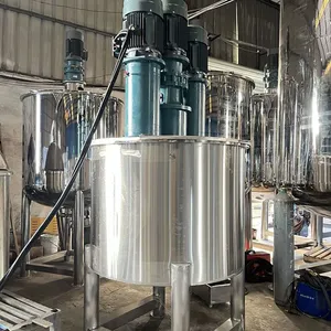 Industrial Chemical Mixing Tank Stainless Steel Reactor Tank for Paint and Adhesive thumbnail-5