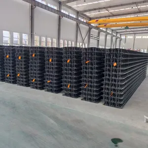 HRB400 Steel Bar Truss Deck Galvanized Concrete Bearing Plate Roof Floor Metal Slab Formwork Prefabricated Truss Deck for Industrial Building thumbnail-5