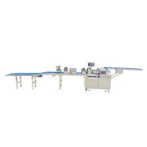 Automatic Dough Pressing and Feeding Doughnut Forming Machine, Fully Automatic Doughnut Production Line, Directly Supplied by Shanghai Binkang Manufacturer thumbnail-2