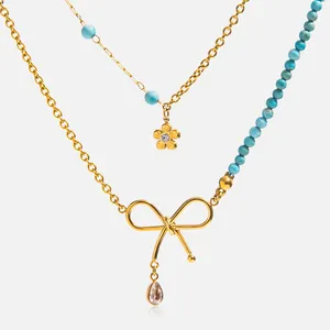 HonHo Stainless Steel Necklace With Titanium Nitride Barrier Non-Tarnish thumbnail-4