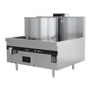 Cafeteria Food Prep Solution: Low-Emission Gas Soup Pot With <60dB Noise Control thumbnail-1