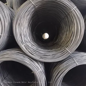 Hot Rolled SAE1010 Q195 Q235 1008 Carbon Steel Wire Rod 5.5mm-8mm thumbnail-3