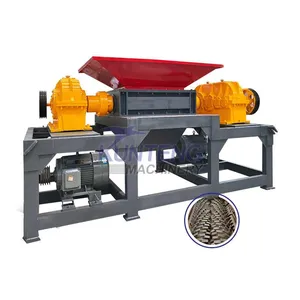 Organic Waste Tyre Ewaste Film Eps Rdf Shredder Clothes Shoe Shredding Machine Scrap Metal Crusher for Sale in South Africa EPC thumbnail-1