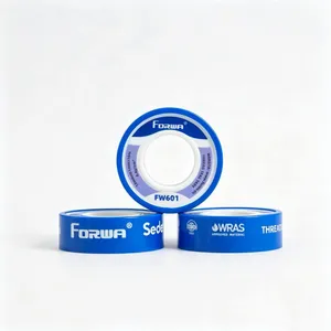Forwa Seal Tape. FW601 WRAS Certified 12mm Easy-apply Seal Strip, Colour PTFE Tape, Plumber's Sealing Tape, Water Leak thumbnail-3