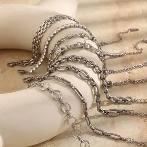304 Stainless Steel Bracelet Polished Finish 8mm Width OEM Low MOQ Wholesale Supplier thumbnail-2