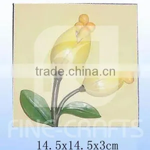 Polyresin Flower Wall Plaque Decoration thumbnail-1