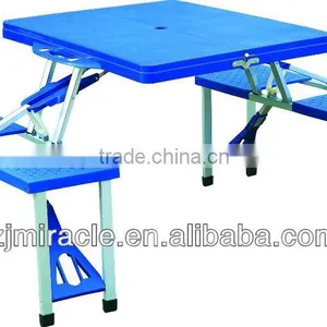 Popular Picnic Time Portable Folding Picnic Table With Seating for 4 thumbnail-1